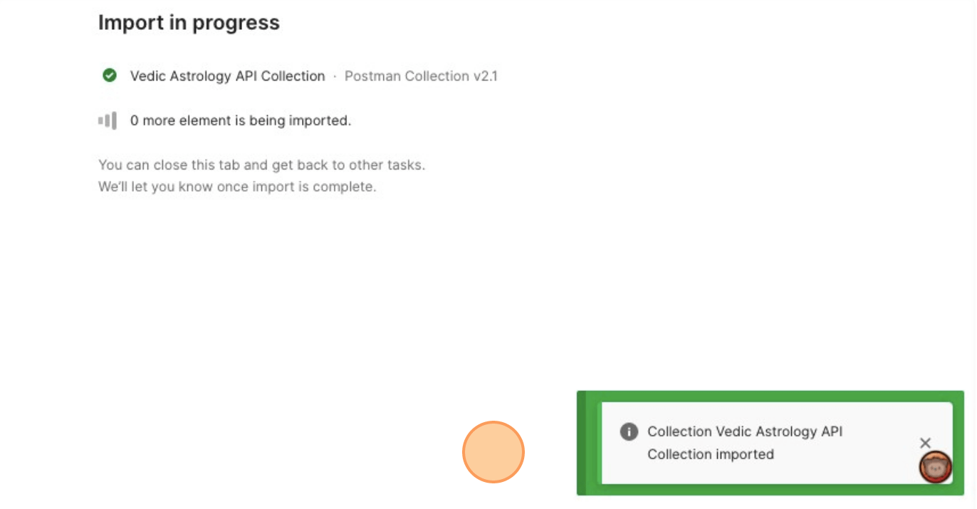 Postman Import Step 4
